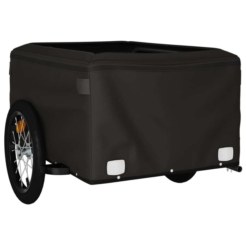 cykelanhænger 45 kg jern sort