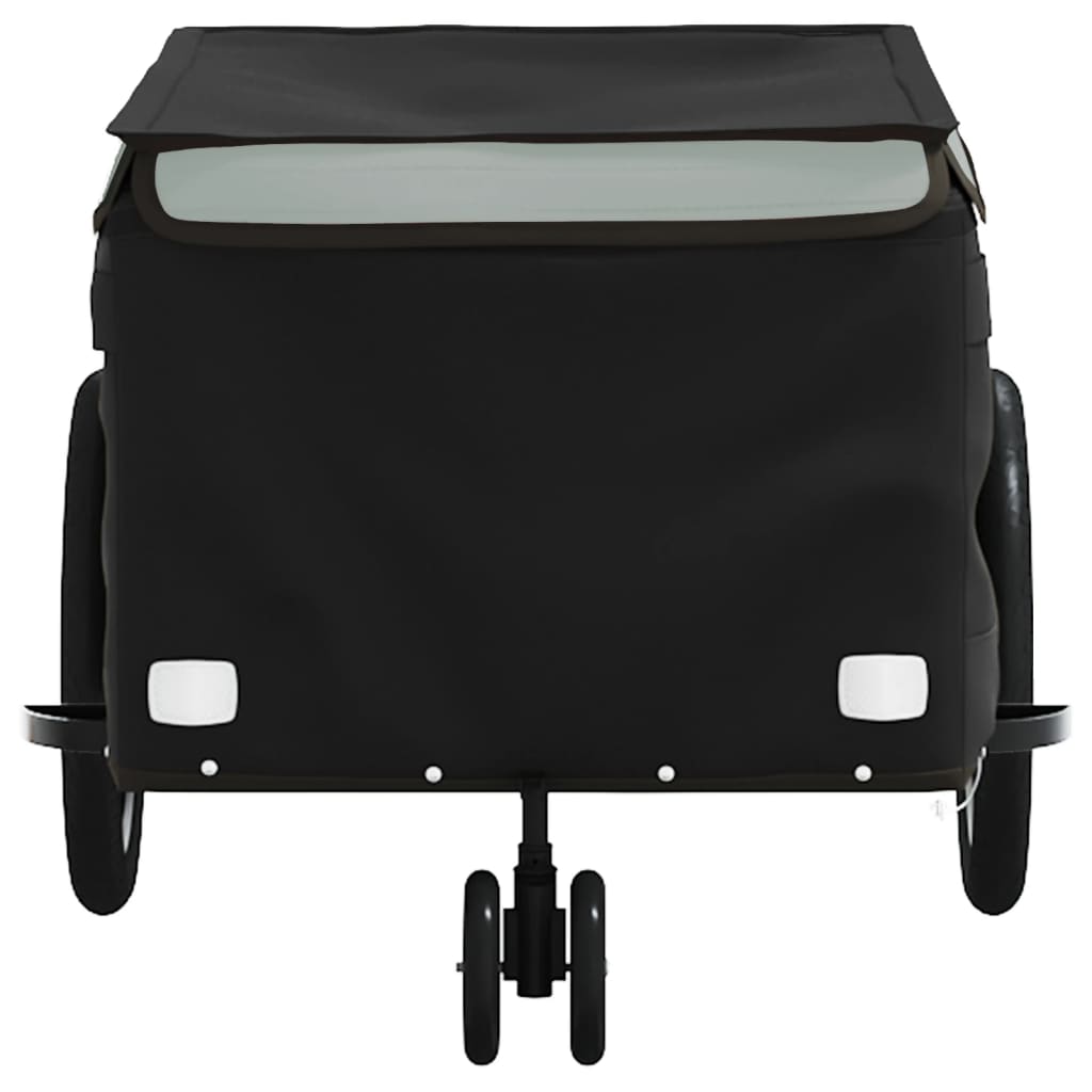 cykelanhænger 30 kg jern sort og grå