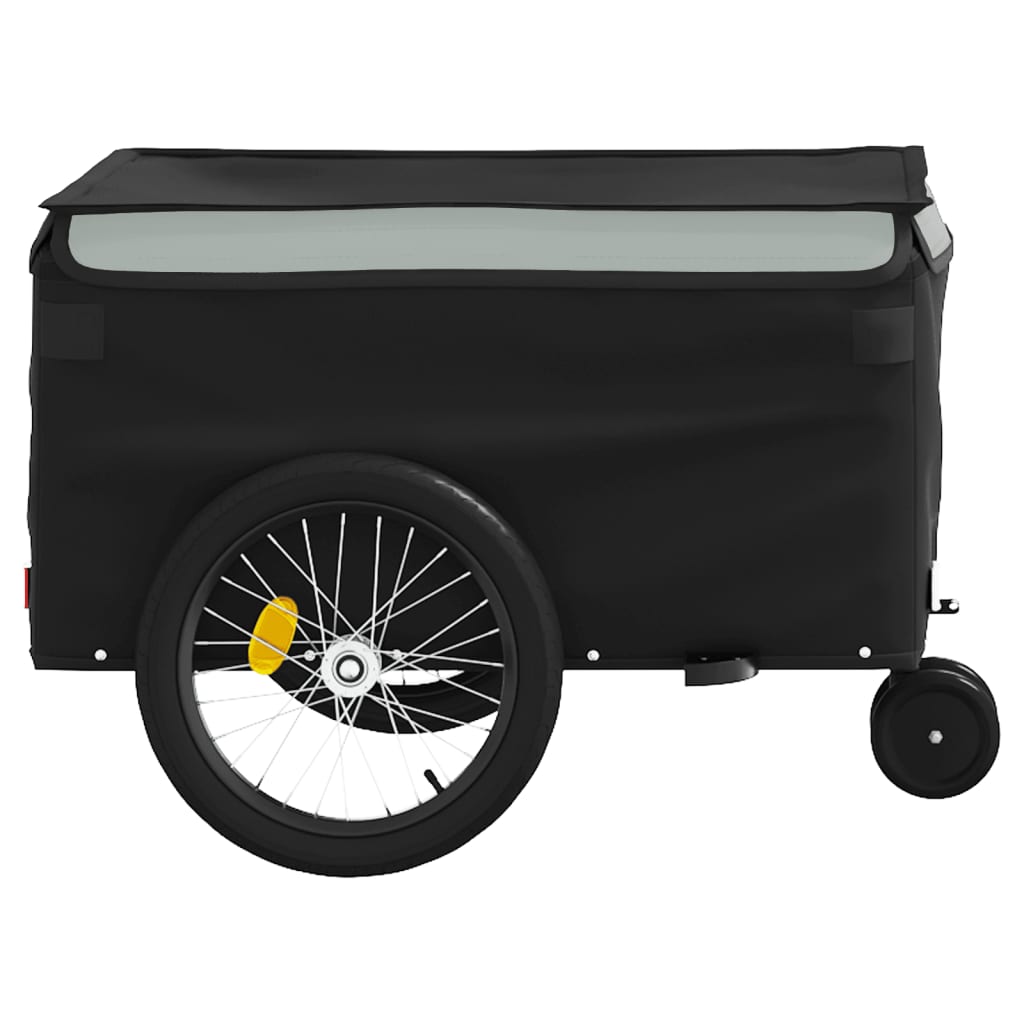 cykelanhænger 30 kg jern sort og grå