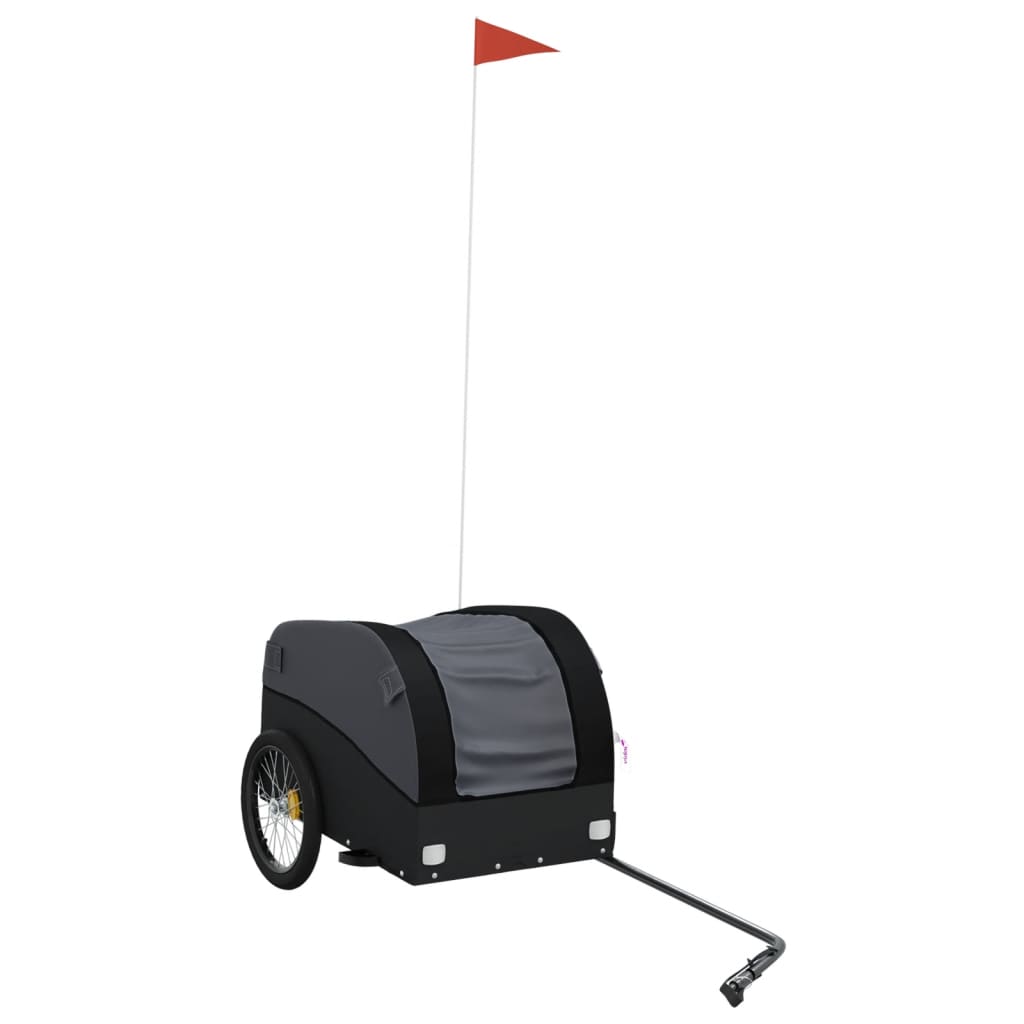 cykelanhænger 30 kg jern sort
