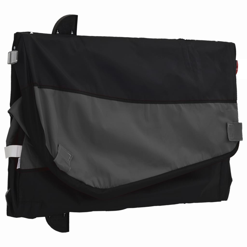 cykelanhænger 30 kg jern sort