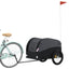 cykelanhænger 45 kg jern sort