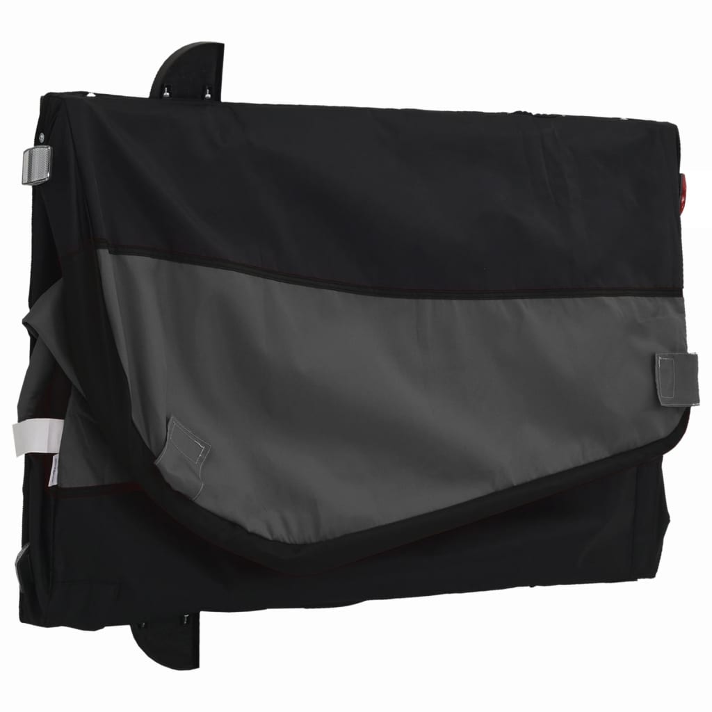 cykelanhænger 45 kg jern sort