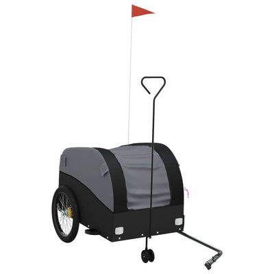 cykelanhænger 45 kg jern sort