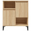 skænke 2 stk. 60x35x70 cm konstrueret træ sonoma-eg