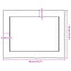 bordplade til badeværelse 40x30x(2-4) cm massivt træ ubehandlet