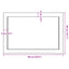bordplade til badeværelse 60x40x(2-6) cm massivt træ ubehandlet