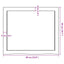 bordplade til badeværelse 60x50x(2-6) cm massivt træ ubehandlet