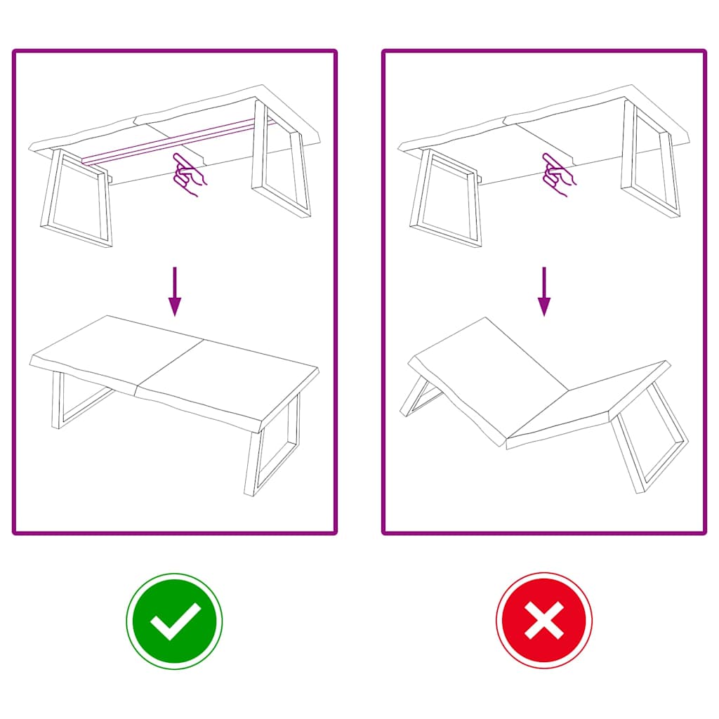 bordplade til badeværelse 120x60x(2-6) cm massivt træ lysebrun