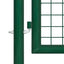 havelåge i net grøn 350x125 cm galvaniseret stål