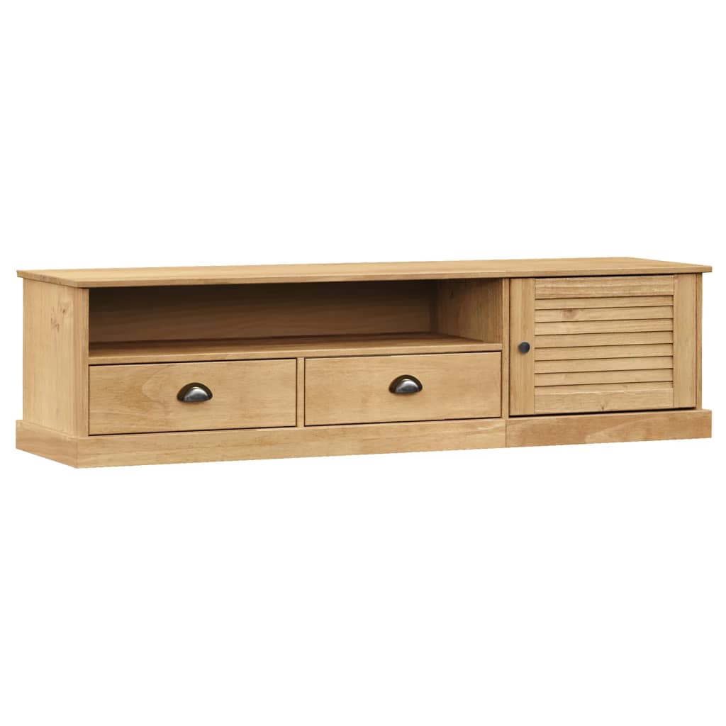 tv-bord VIGO 156x40x40 cm massivt fyrretræ