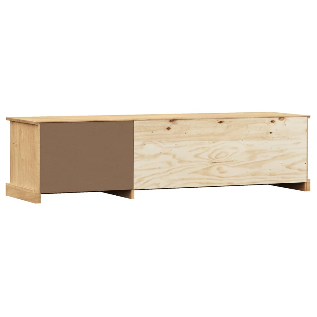 tv-bord VIGO 156x40x40 cm massivt fyrretræ