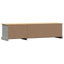 tv-bord VIGO 156x40x40 cm massivt fyrretræ grå