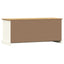 skobænk VIGO 106x35x45 cm massivt fyrretræ hvid