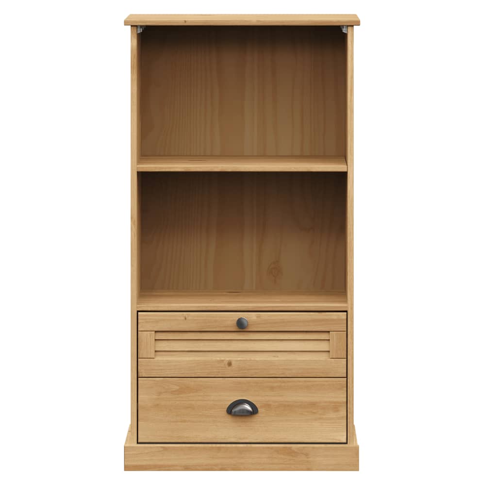 bogreol VIGO 60x35x114,5 cm massivt fyrretræ