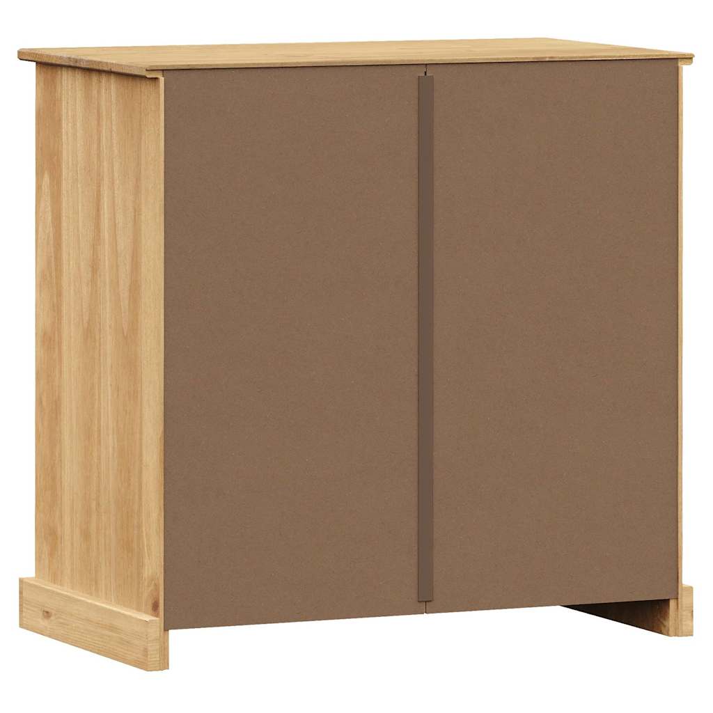 skænk med skuffer VIGO 78x40x75 cm massivt fyrretræ