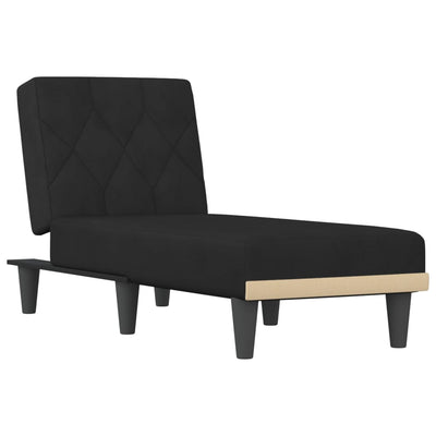 chaiselong velour sort