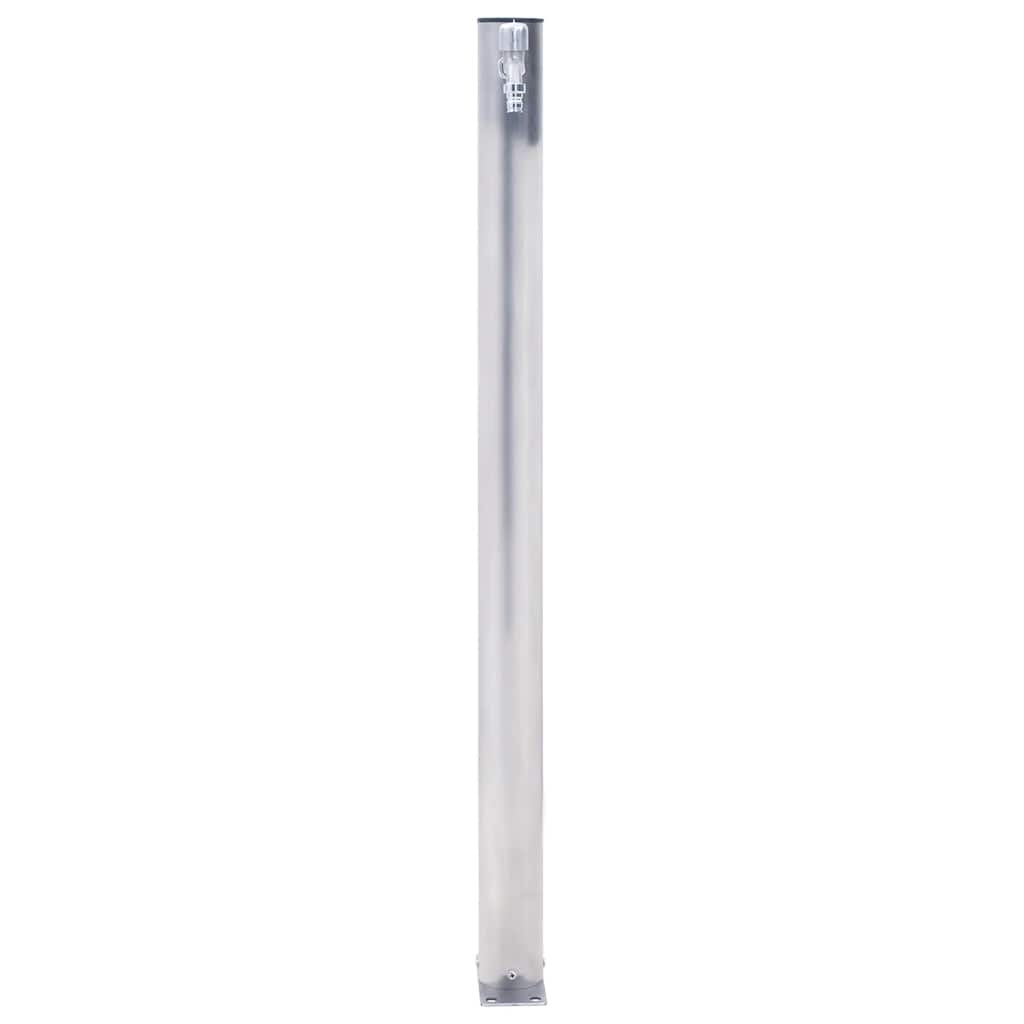 vandsøjle 60 cm rund rustfrit stål