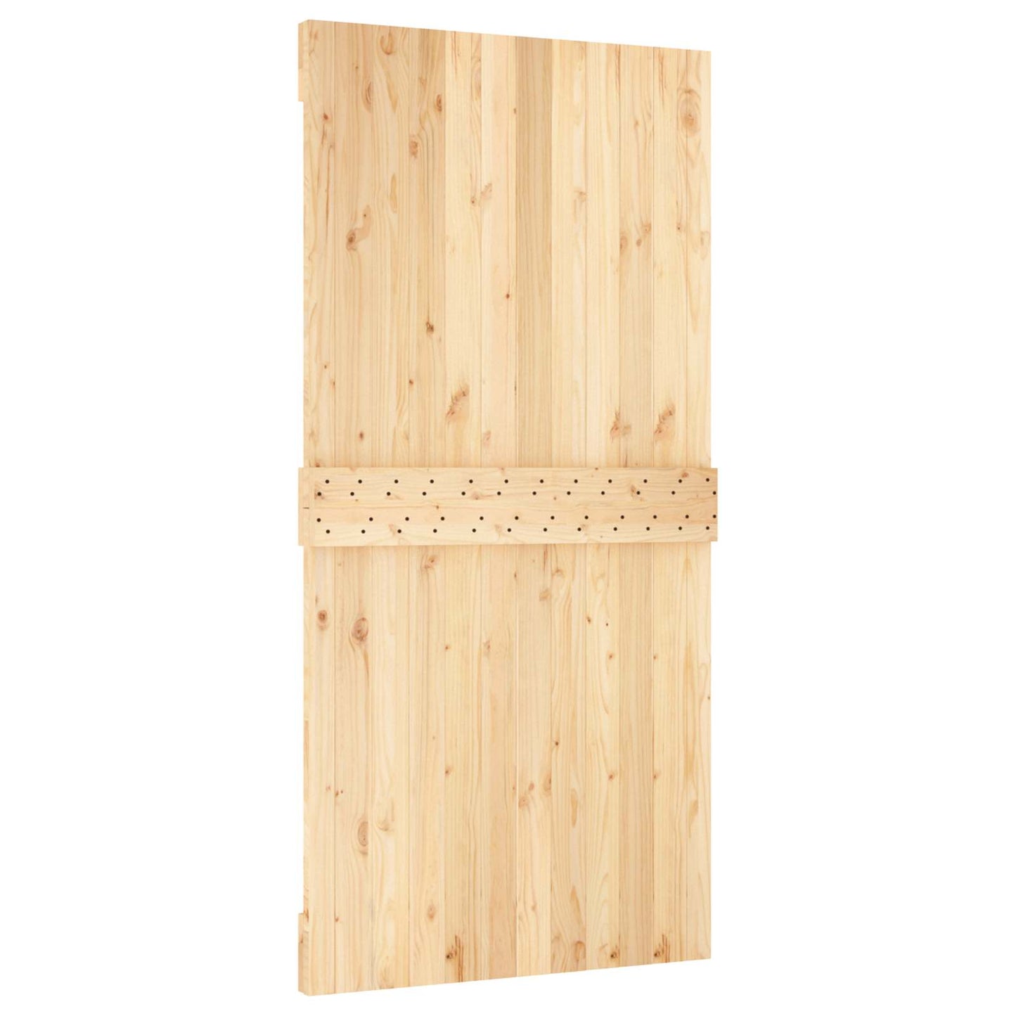 Dør NARVIK 100 x 210 cm Massivt Fyrretræ (Ubehandlet)