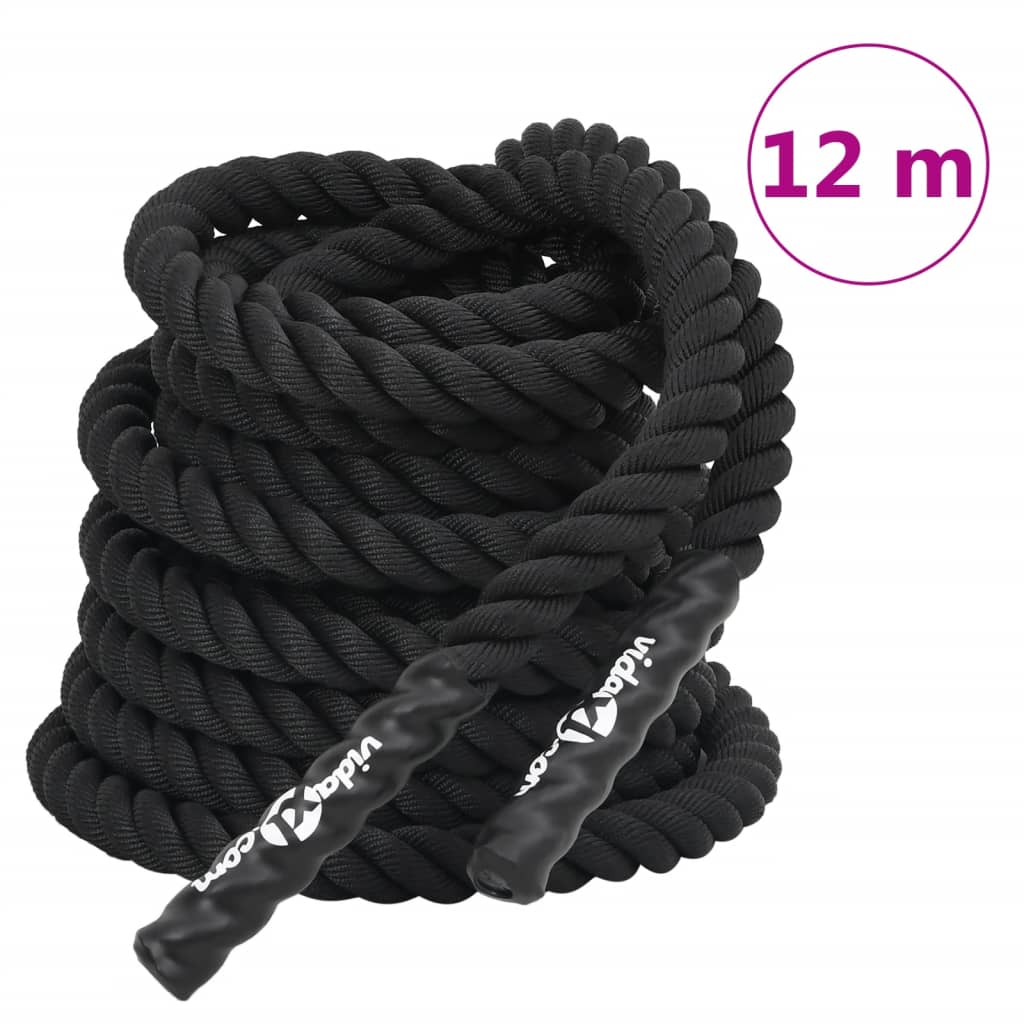 kampreb sort 12 m 9 kg polyester