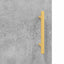 skænk 69,5x34x90 cm konstrueret træ betongrå