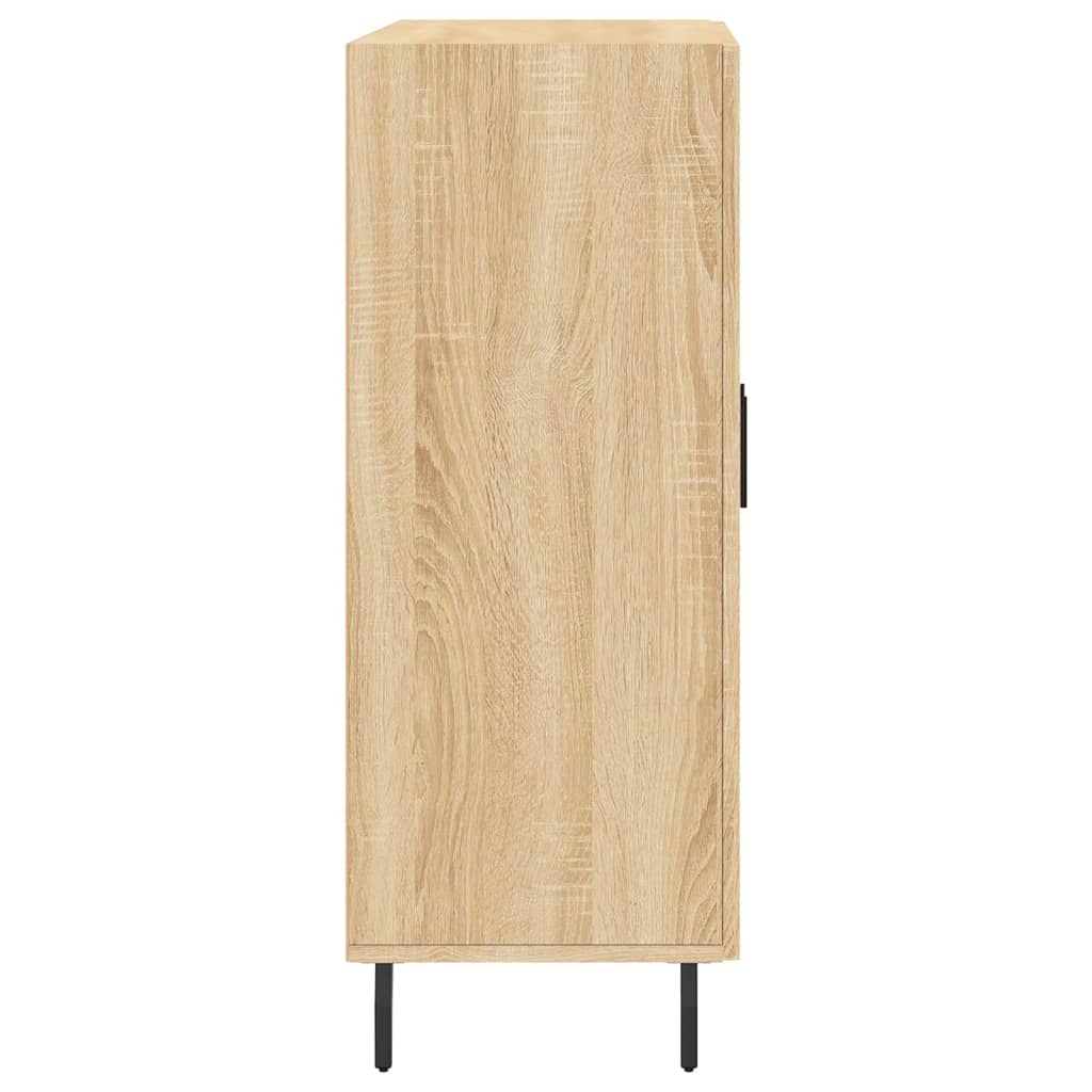 skænk 69,5x34x90 cm konstrueret træ sonoma-eg