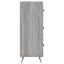 kommode 69,5x34x90 cm konstrueret træ sonoma-eg