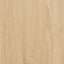 skænk 69,5x34x90 cm konstrueret træ sonoma-eg
