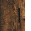skænk 69,5x34x90 cm konstrueret træ røget egetræsfarve
