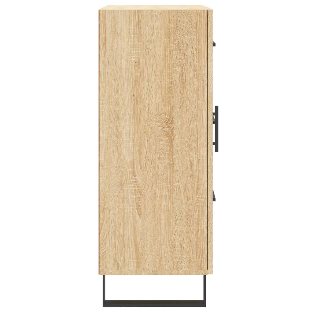 skænk 69,5x34x90 cm konstrueret træ sonoma-eg