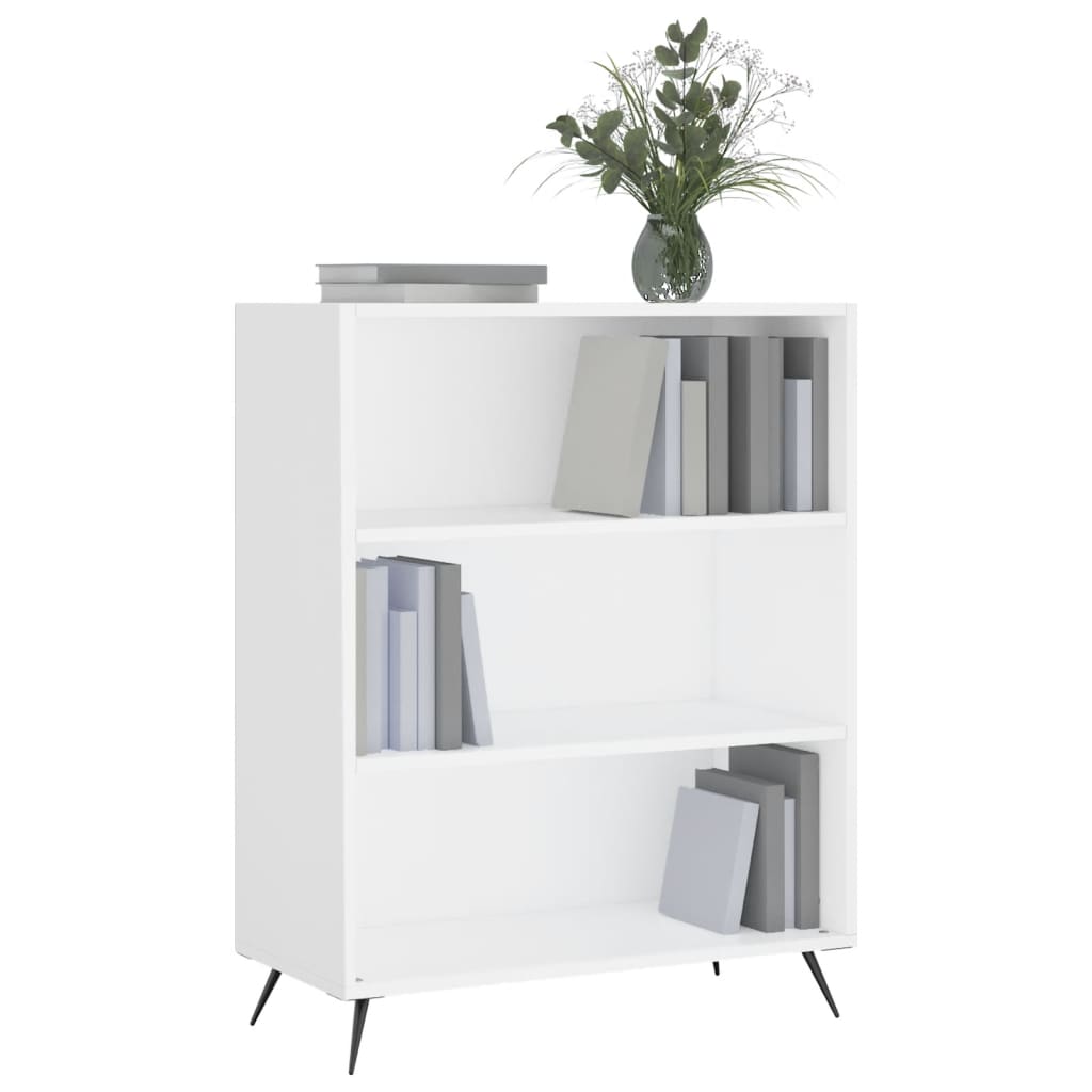 skab 69,5x32,5x90 cm konstrueret træ hvid