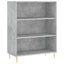 skab 69,5x32,5x90 cm konstrueret træ betongrå