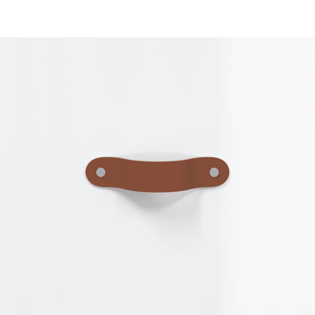 skænk 34,5x34x90 cm konstrueret træ hvid højglans