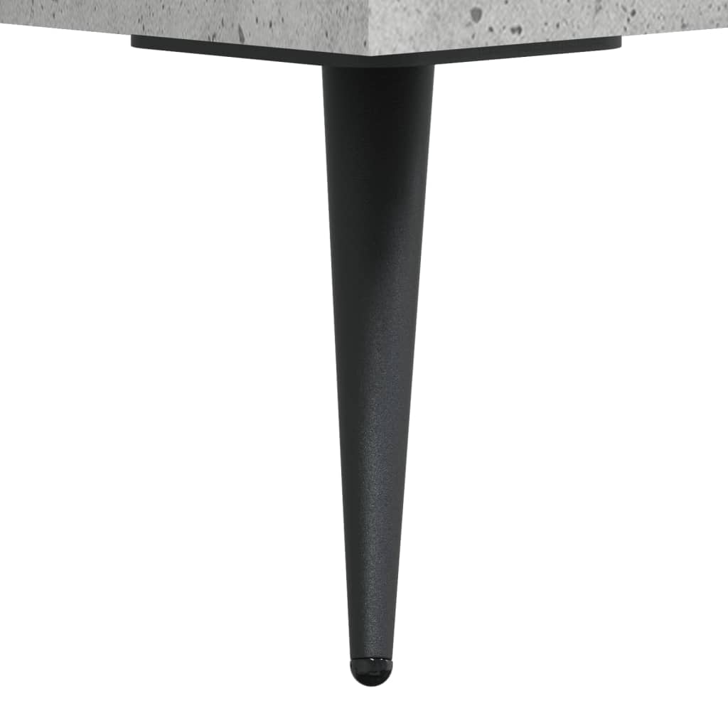 skænk 34,5x34x90 cm konstrueret træ betongrå