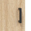 skænk 69,5x34x90 cm konstrueret træ sonoma-eg