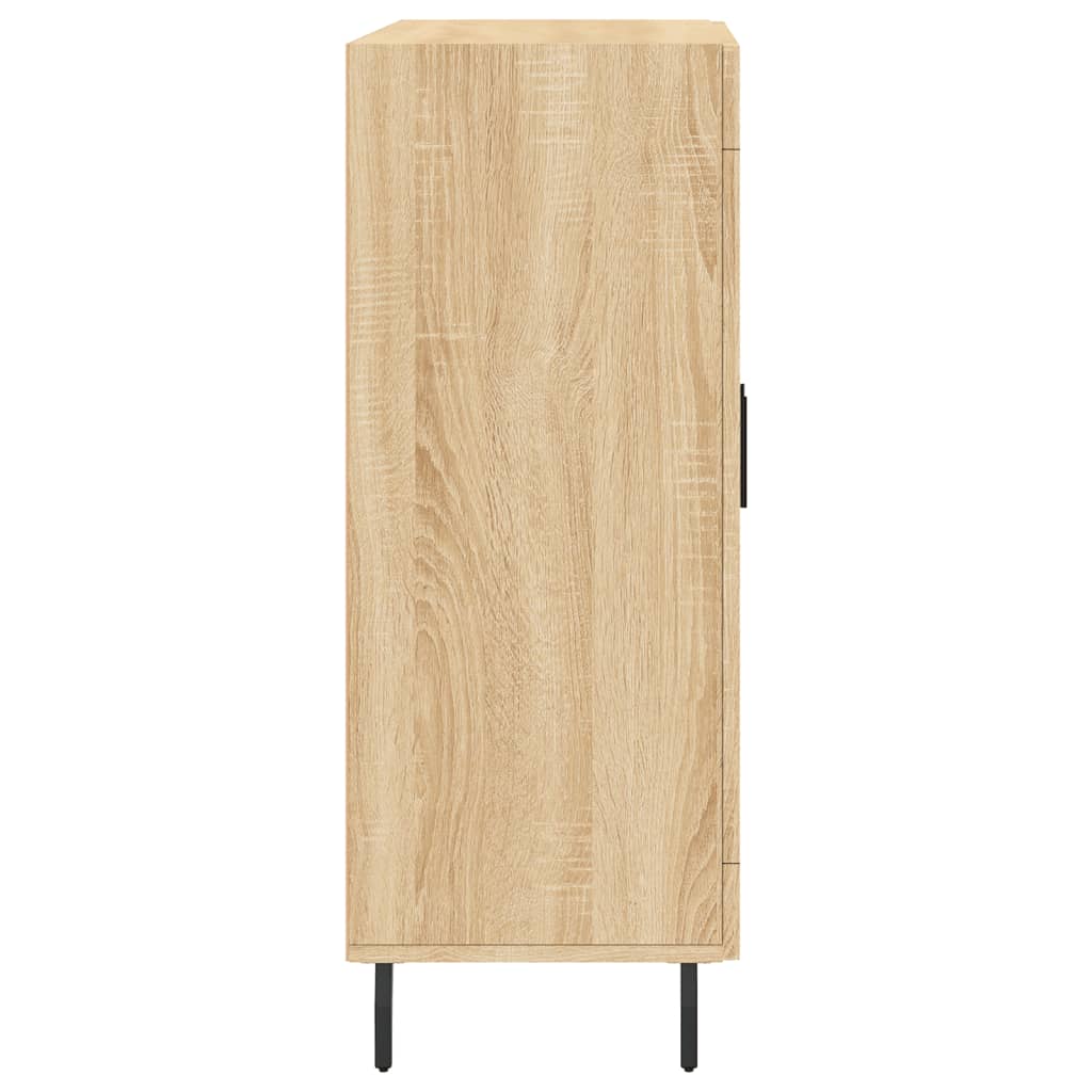 skænk 69,5x34x90 cm konstrueret træ sonoma-eg