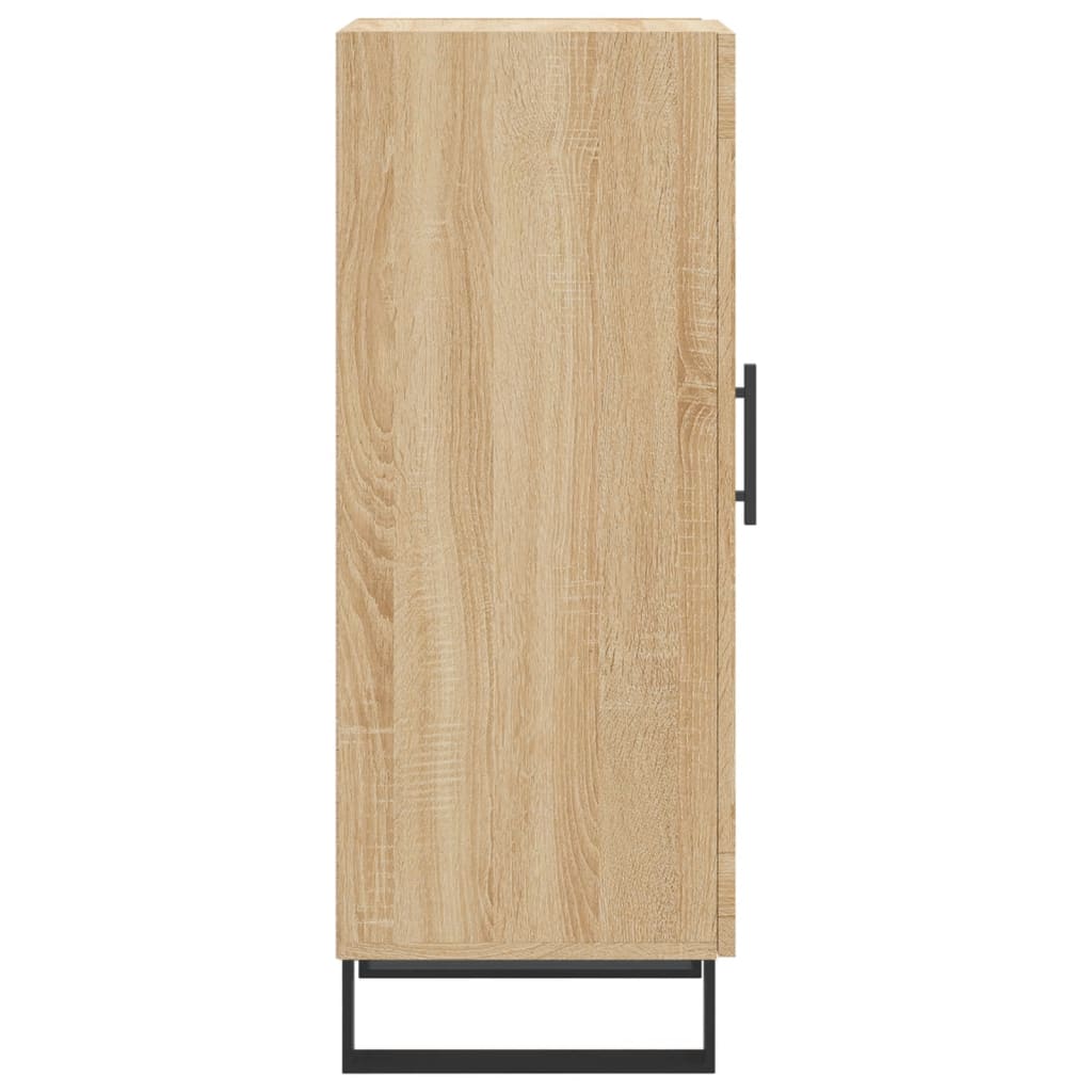 skænk 34,5x34x90 cm konstrueret træ sonoma-eg