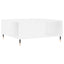 sofabord 80x80x36,5 cm konstrueret træ hvid
