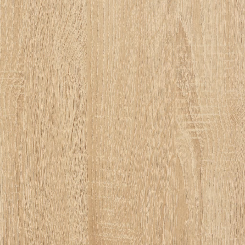 sofabord 90x50x36,5 cm konstrueret træ sonoma-eg