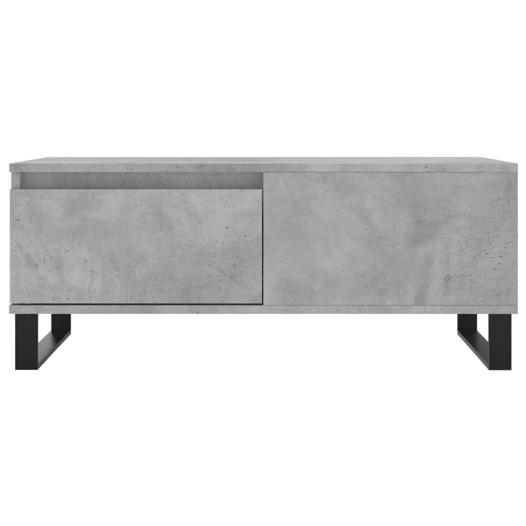 sofabord 90x50x36,5 cm konstrueret træ betongrå