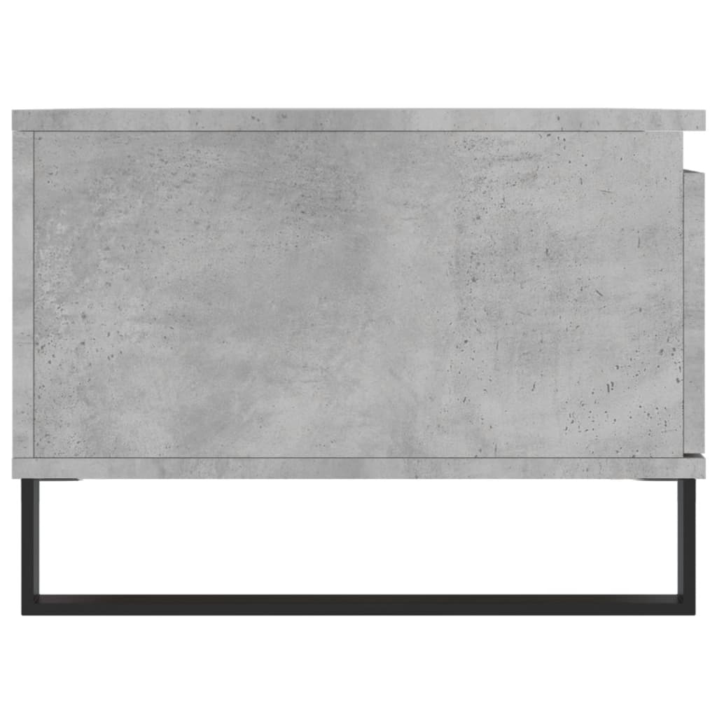 sofabord 90x50x36,5 cm konstrueret træ betongrå
