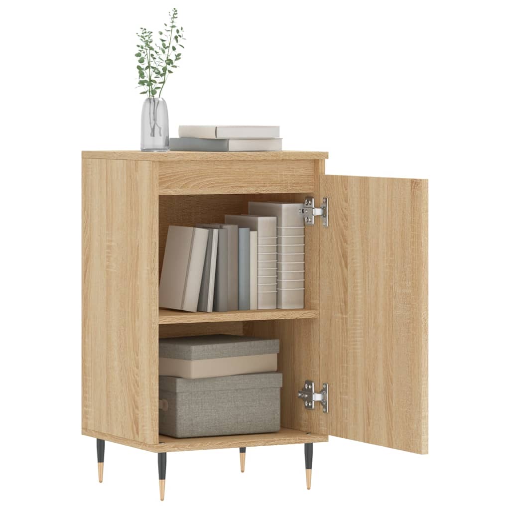 skænk 40x35x70 cm konstrueret træ sonoma-eg