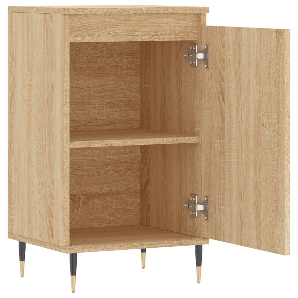 skænk 40x35x70 cm konstrueret træ sonoma-eg