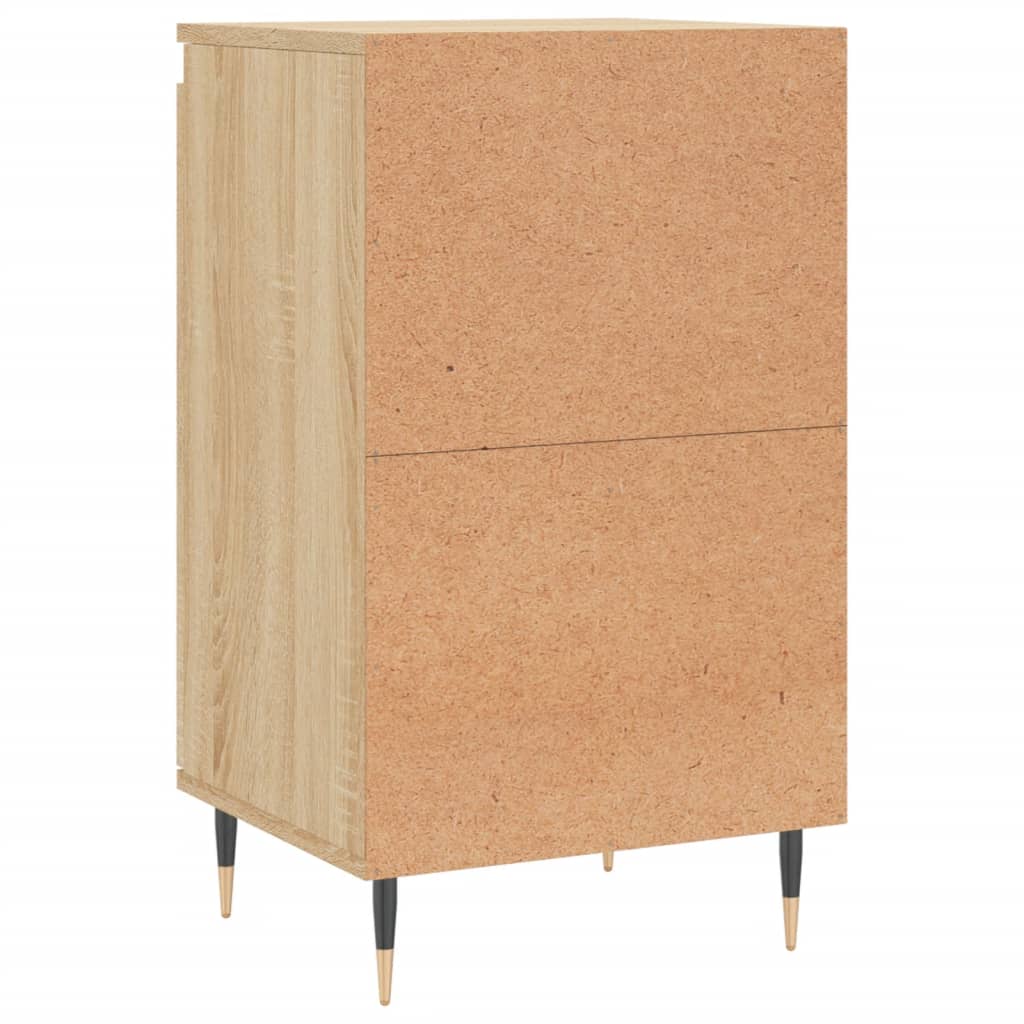 skænk 40x35x70 cm konstrueret træ sonoma-eg