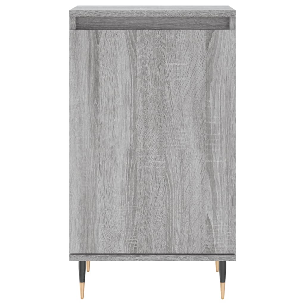 skænk 40x35x70 cm konstrueret træ grå sonoma-eg