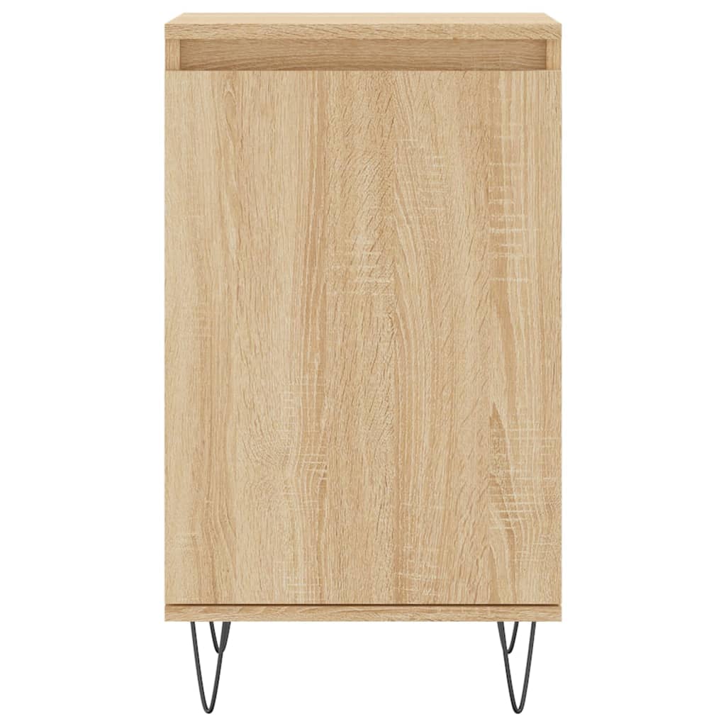 skænk 40x35x70 cm konstrueret træ sonoma-eg