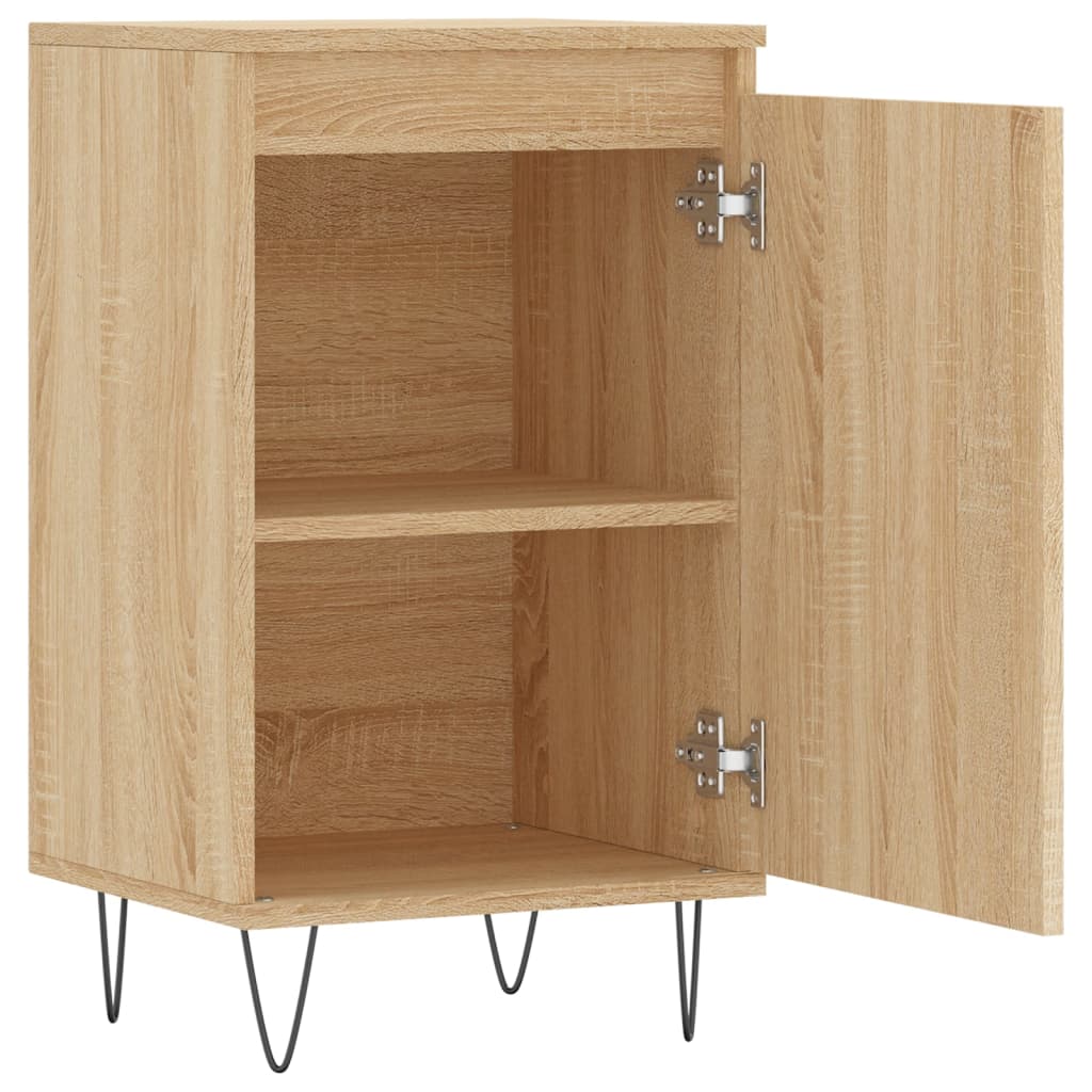 skænk 40x35x70 cm konstrueret træ sonoma-eg