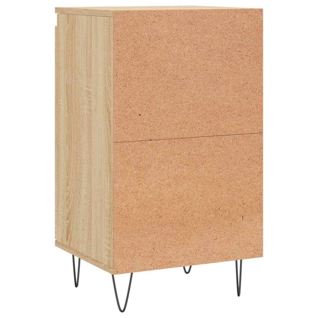skænk 40x35x70 cm konstrueret træ sonoma-eg