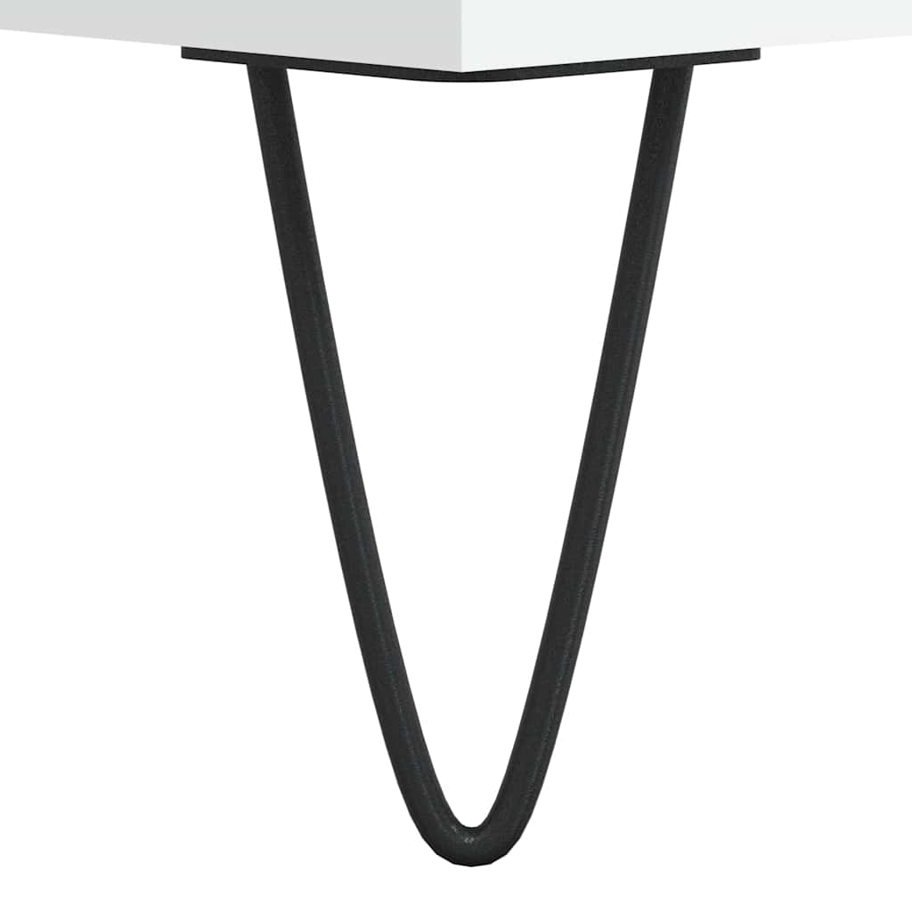skænk 40x35x70 cm konstrueret træ hvid