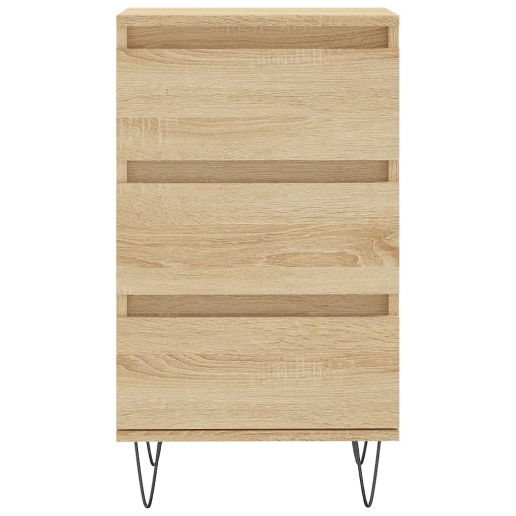 skænk 40x35x70 cm konstrueret træ sonoma-eg